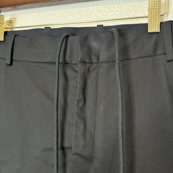 Nike Made in Italy Black Pants Mens 38 AQ0681-010 Cotton Stretch Golf Athleisure - Picture 11 of 14